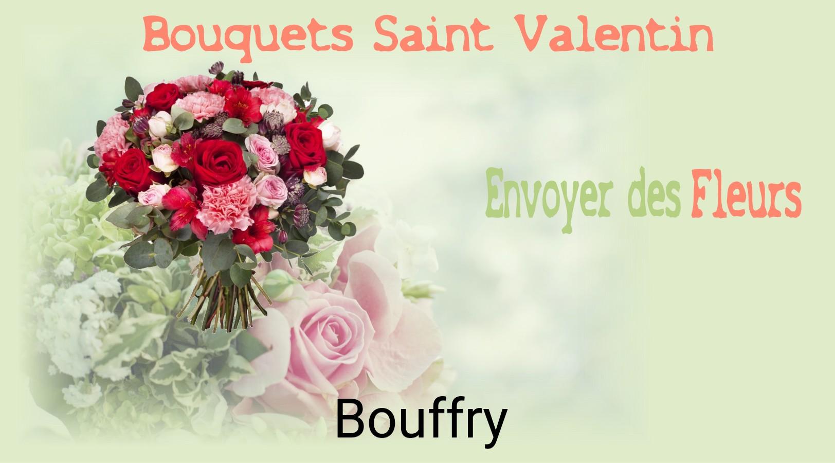 Roses de Saint-Valentin livrées à Bouffry